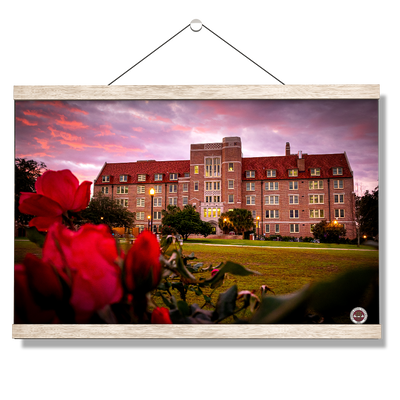 Florida State Seminoles - Red Sunrise Over Landis - College Wall Art #Hanging Canvas