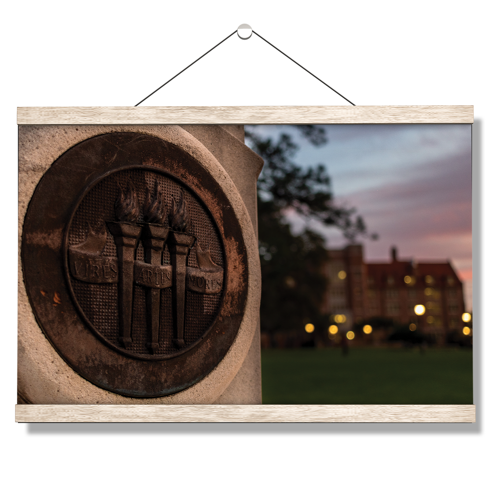 Florida State Seminoles - Landis Torches - College Wall Art #Canvas