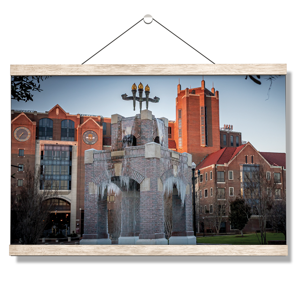 Florida State Seminoles - Tallahassee Winter - College Wall Art #Canvas