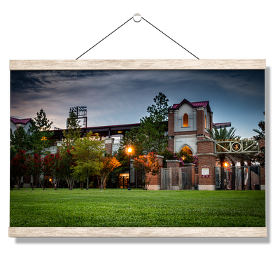 Florida State Seminoles - Dick Howser at Dusk - College Wall Art #Hanging Canvas