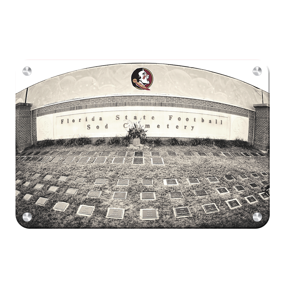 Florida State Seminoles - Sod Cemetery - College Wall Art #Canvas