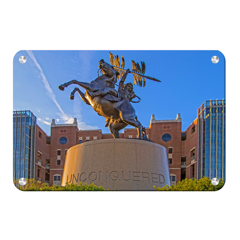 Florida State Seminoles - Unconquered Statue - College Wall Art #Canvas