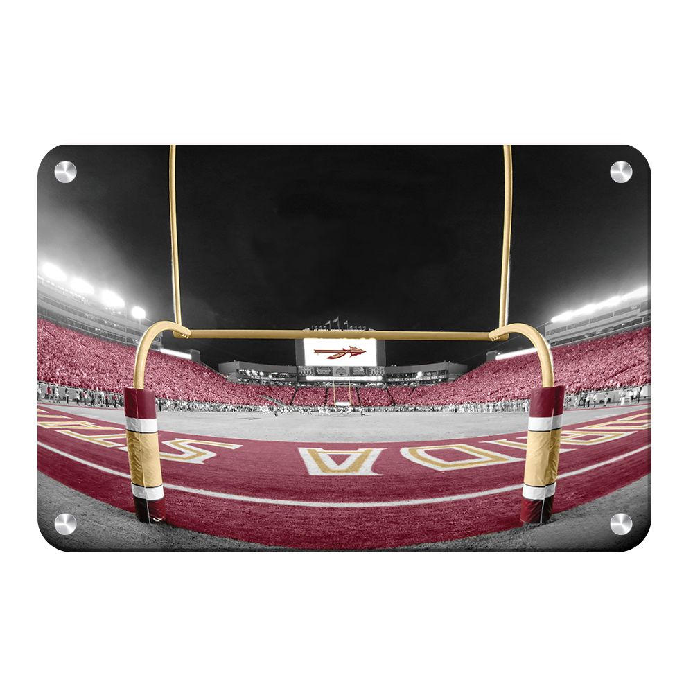 Florida State Seminoles - Seminole End Zone - College Wall Art #Canvas