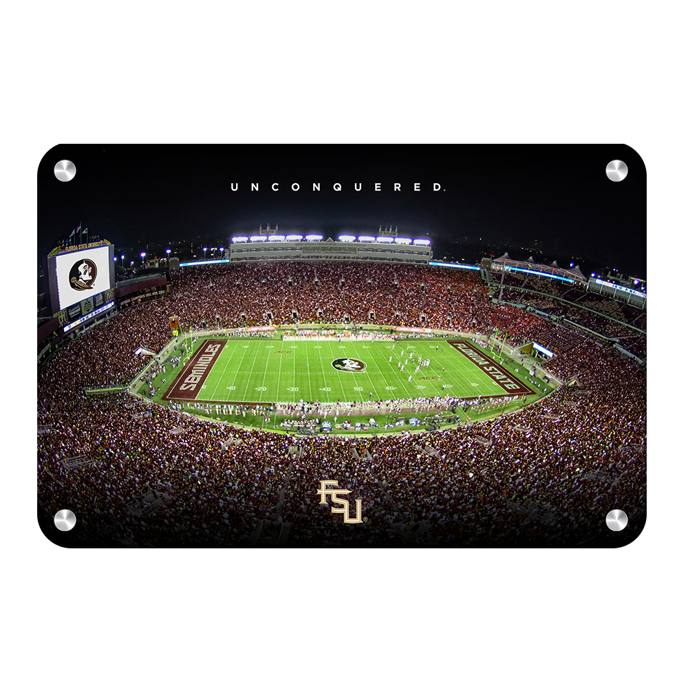 Florida State Seminoles - Unconquered Stadium - College Wall Art #Canvas