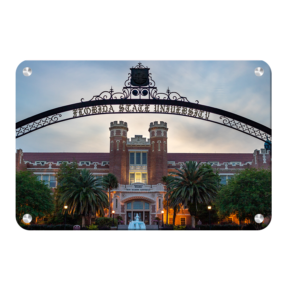 Florida State Seminoles - Westcott Blue Hour - College Wall Art #Canvas