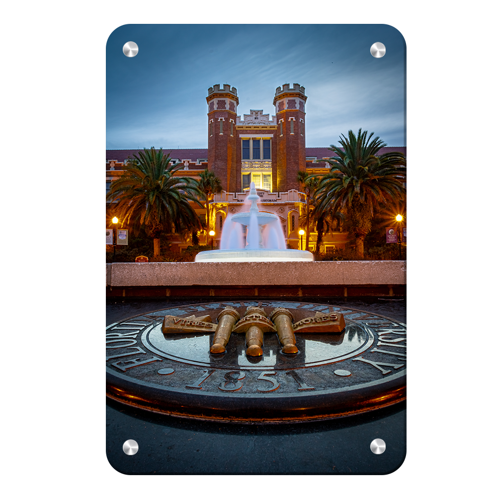 Florida State Seminoles - Westcott at Dusk - College Wall Art #Canvas