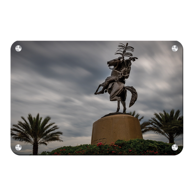 Florida State Seminoles - Unconquered Stormy Skies - College Wall Art #Metal