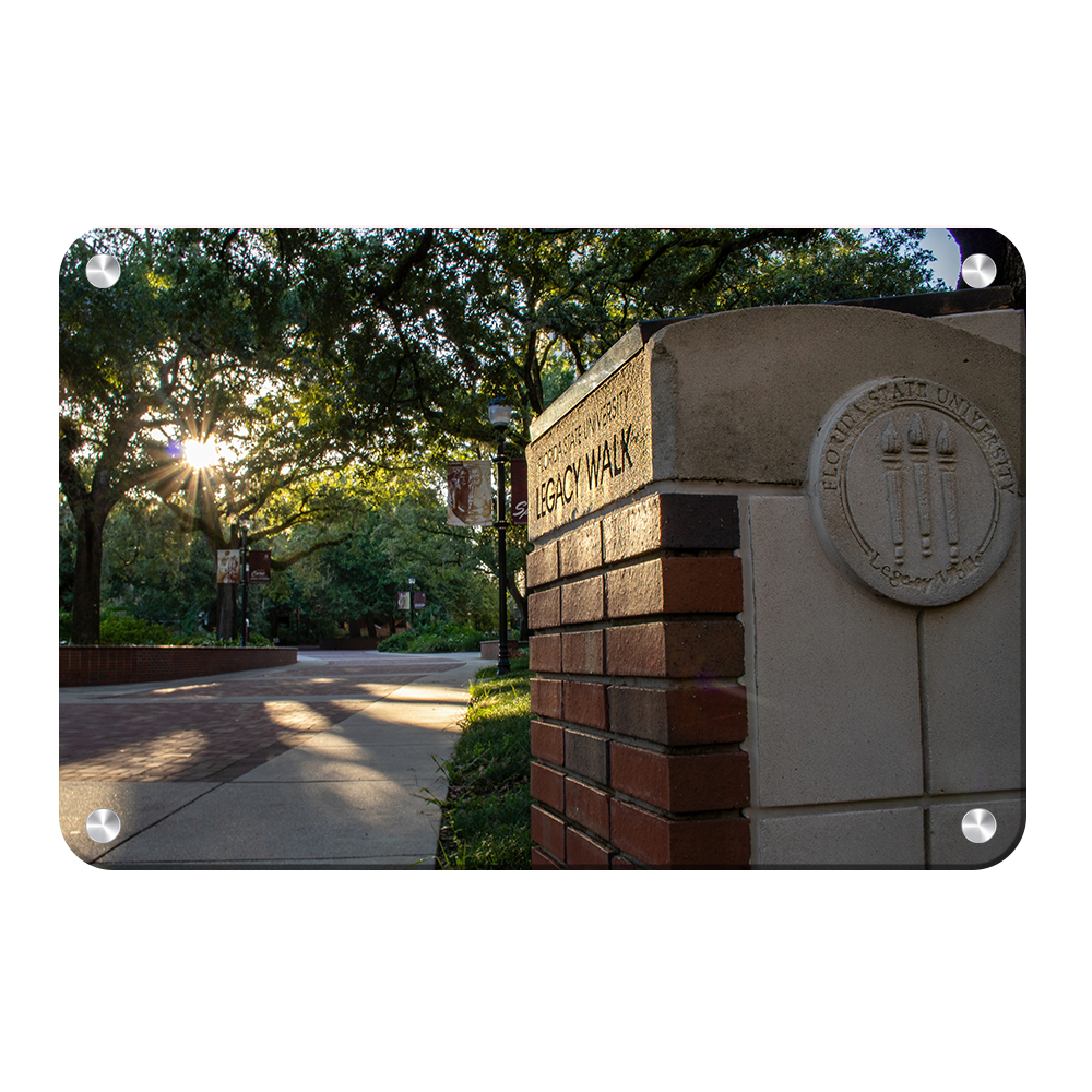 Florida State Seminoles - Legacy Walk Sunrise - College Wall Art #Canvas