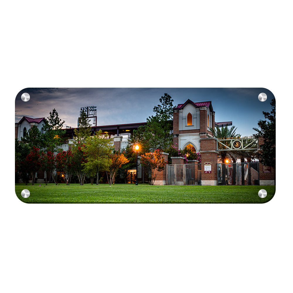 Florida State Seminoles - Dick Howser at Dusk Pano - College Wall Art #Canvas