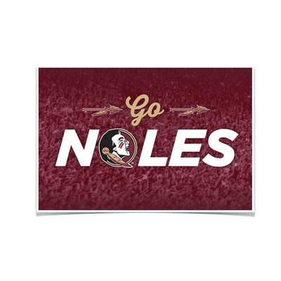 Florida State Seminoles - Go Noles - College Wall Art #Poster