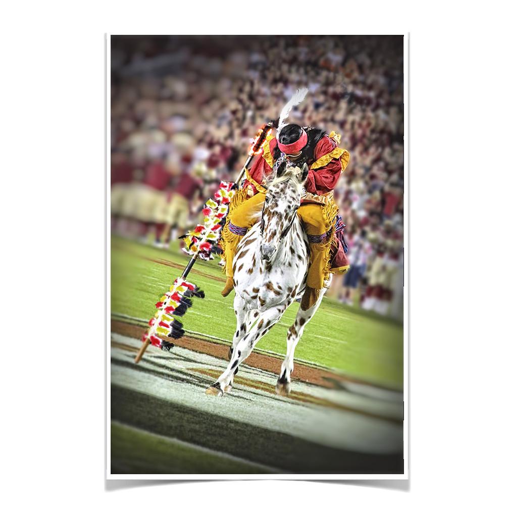 Florida State Seminoles - Osceola Spear - College Wall Art #Canvas