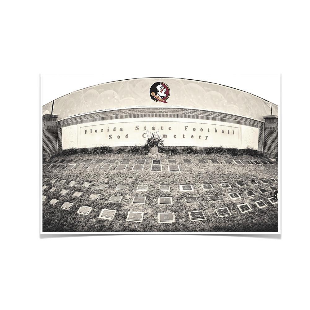 Florida State Seminoles - Sod Cemetery - College Wall Art #Canvas