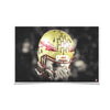 Florida State Seminoles - Seminole Helmet Held High - College Wall Art #Poster