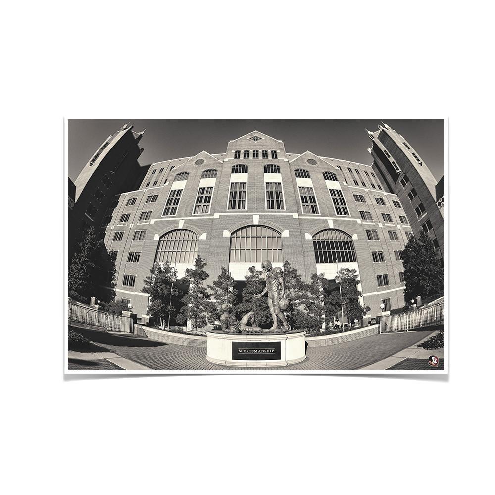 Florida State Seminoles -Sportsmanship Statue - College Wall Art #Canvas