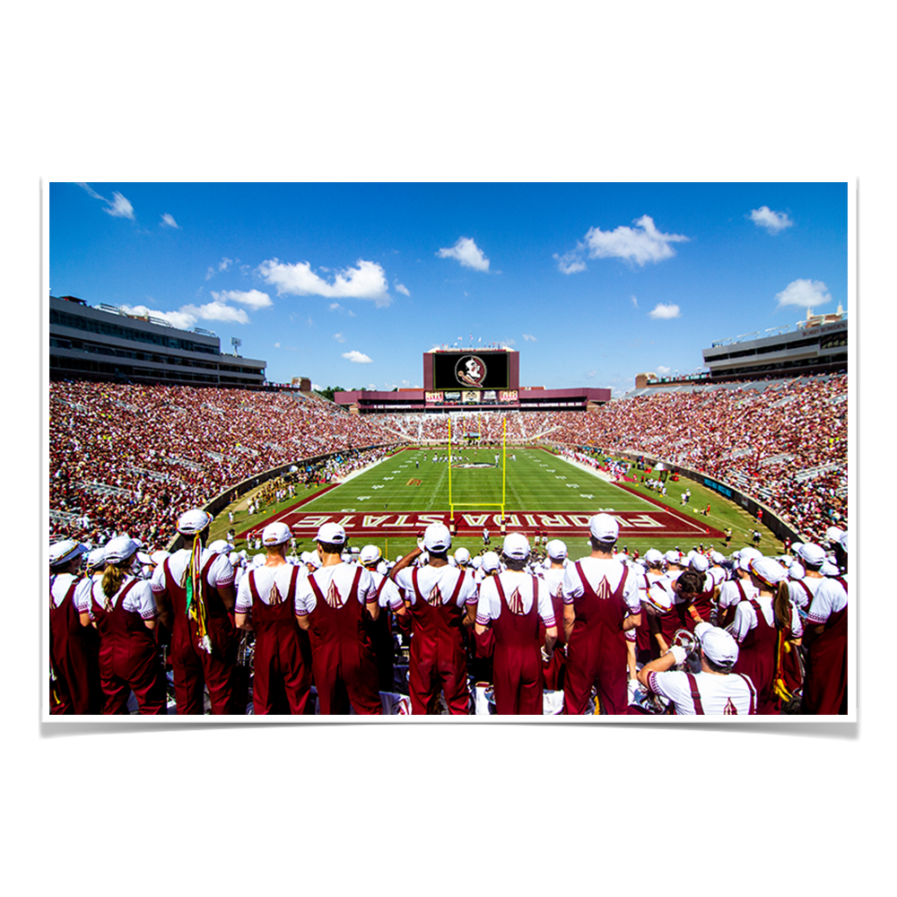 Florida State Seminoles - Saturday at Doak Campbell - College Wall Art #Canvas