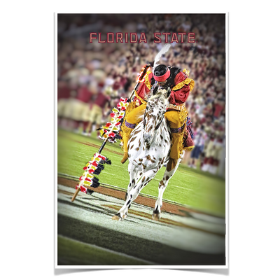 Florida State Seminoles - Florida State Osceola Spear - College Wall Art #Poster