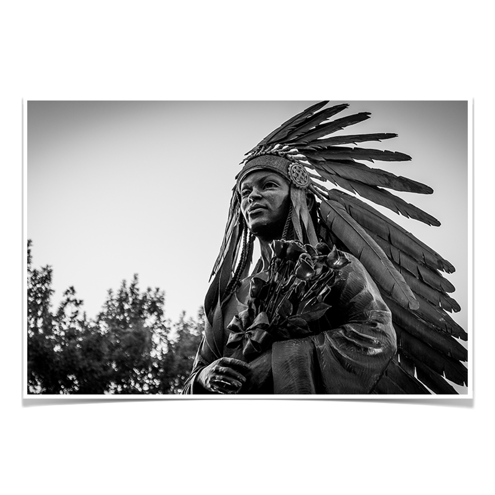 Florida State Seminoles - Integration Statue Seminole - College Wall Art #Canvas