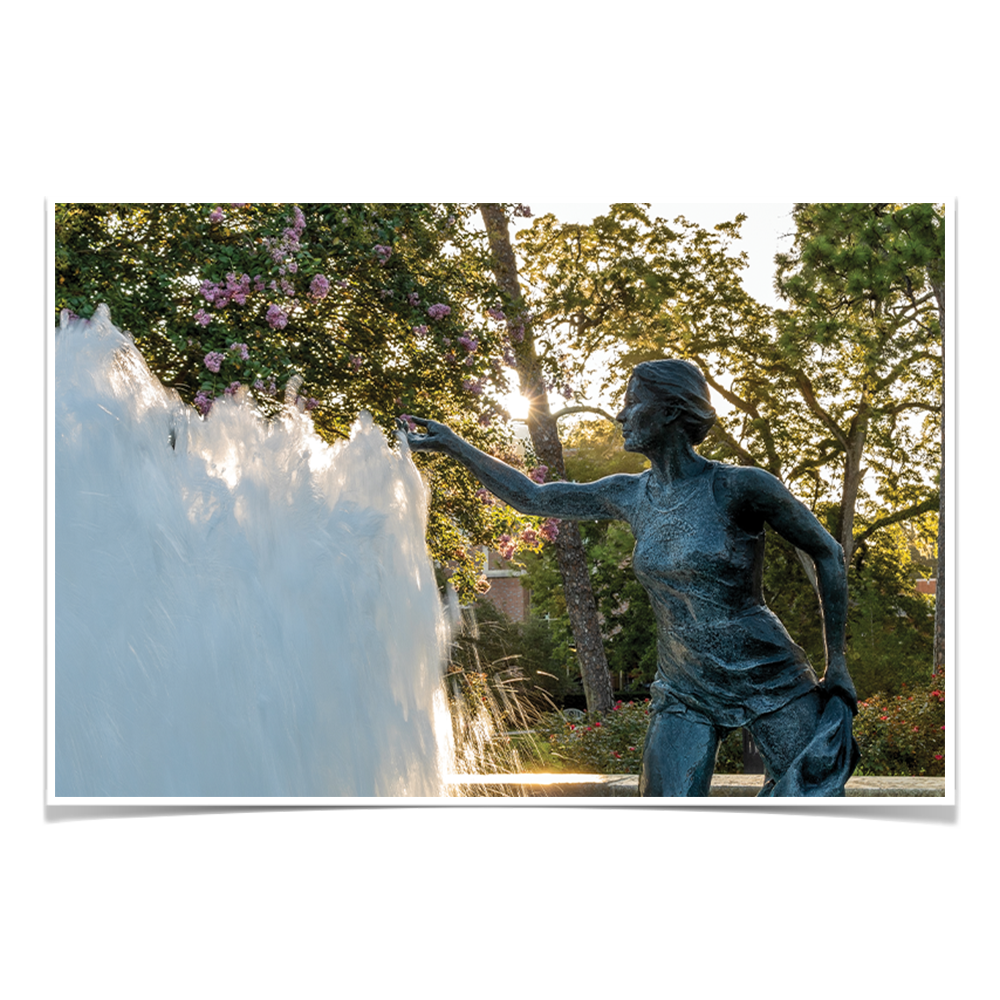 Florida State Seminoles - Landis Fountain Sunrise - College Wall Art #Canvas