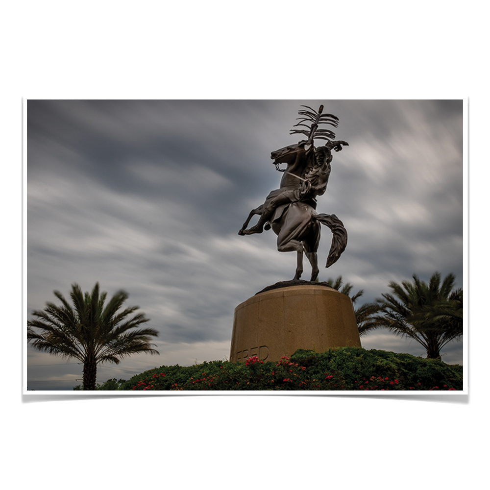 Florida State Seminoles - Unconquered Stormy Skies - College Wall Art #Canvas