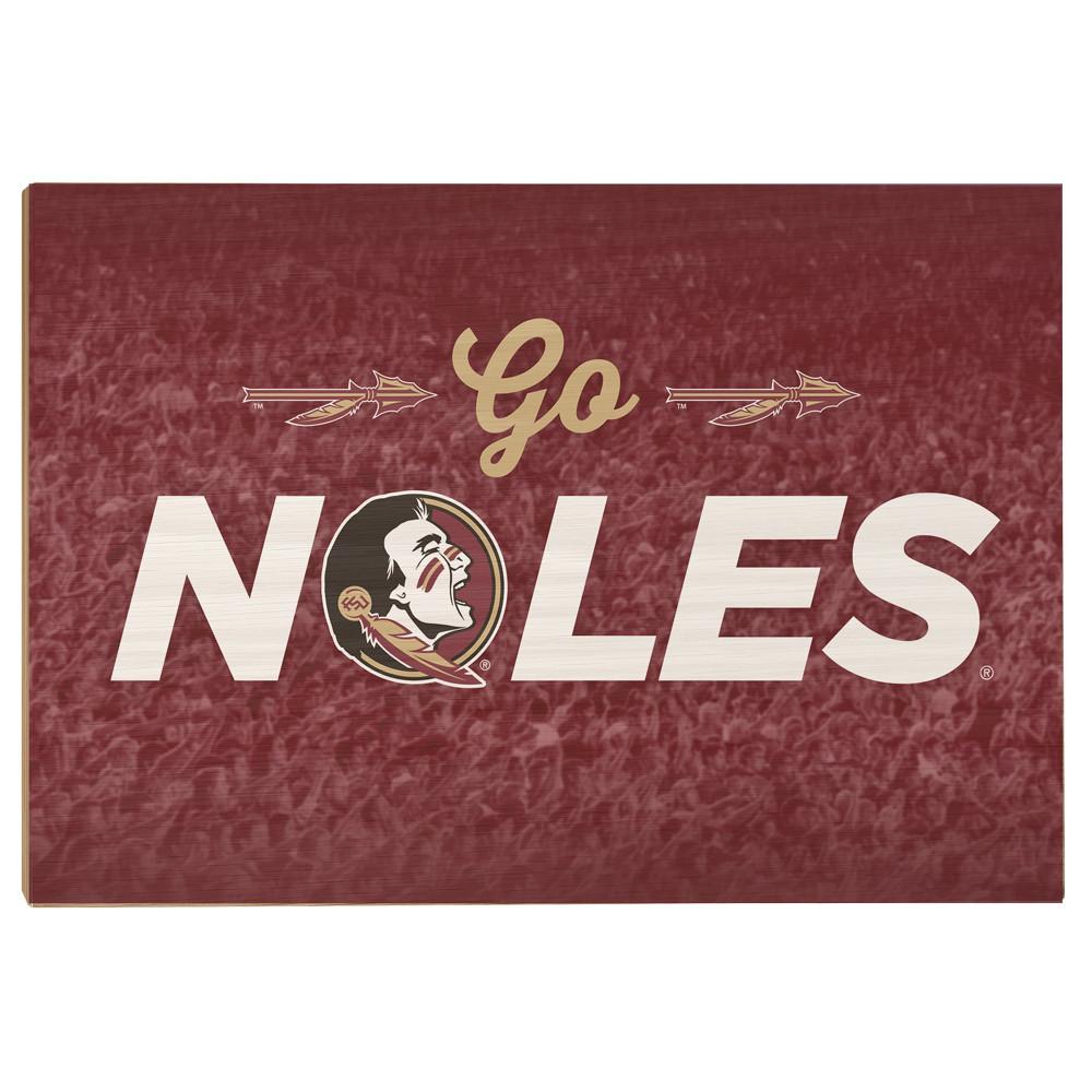 Florida State Seminoles - Go Noles - College Wall Art #Canvas