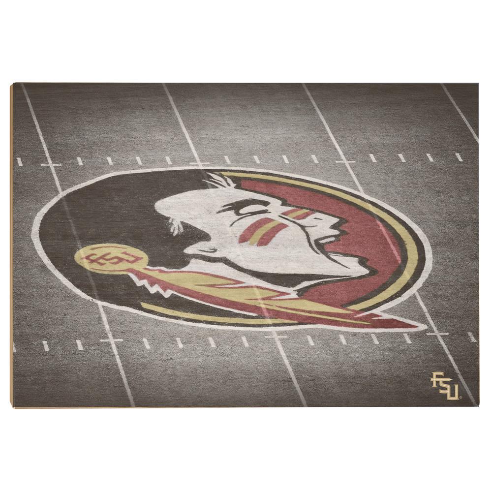 Florida State Seminoles - 50 Yard Line - College Wall Art #Canvas