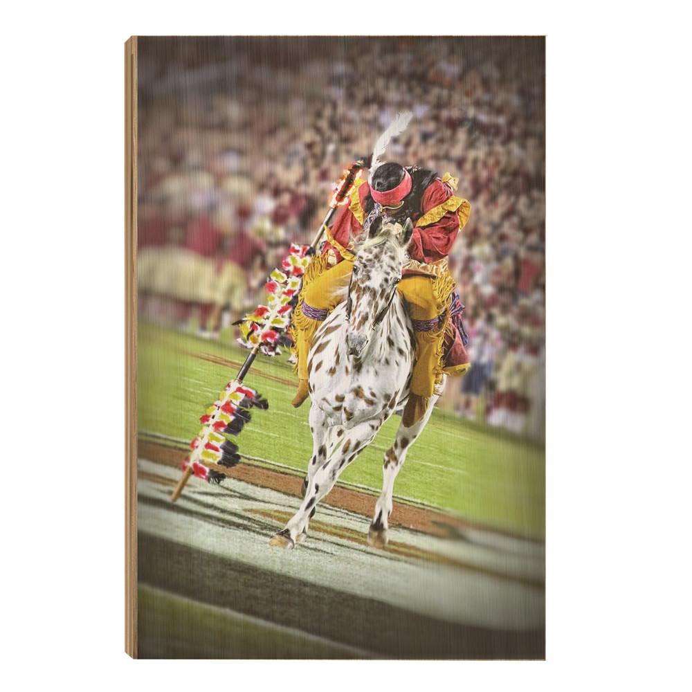 Florida State Seminoles - Osceola Spear - College Wall Art #Canvas