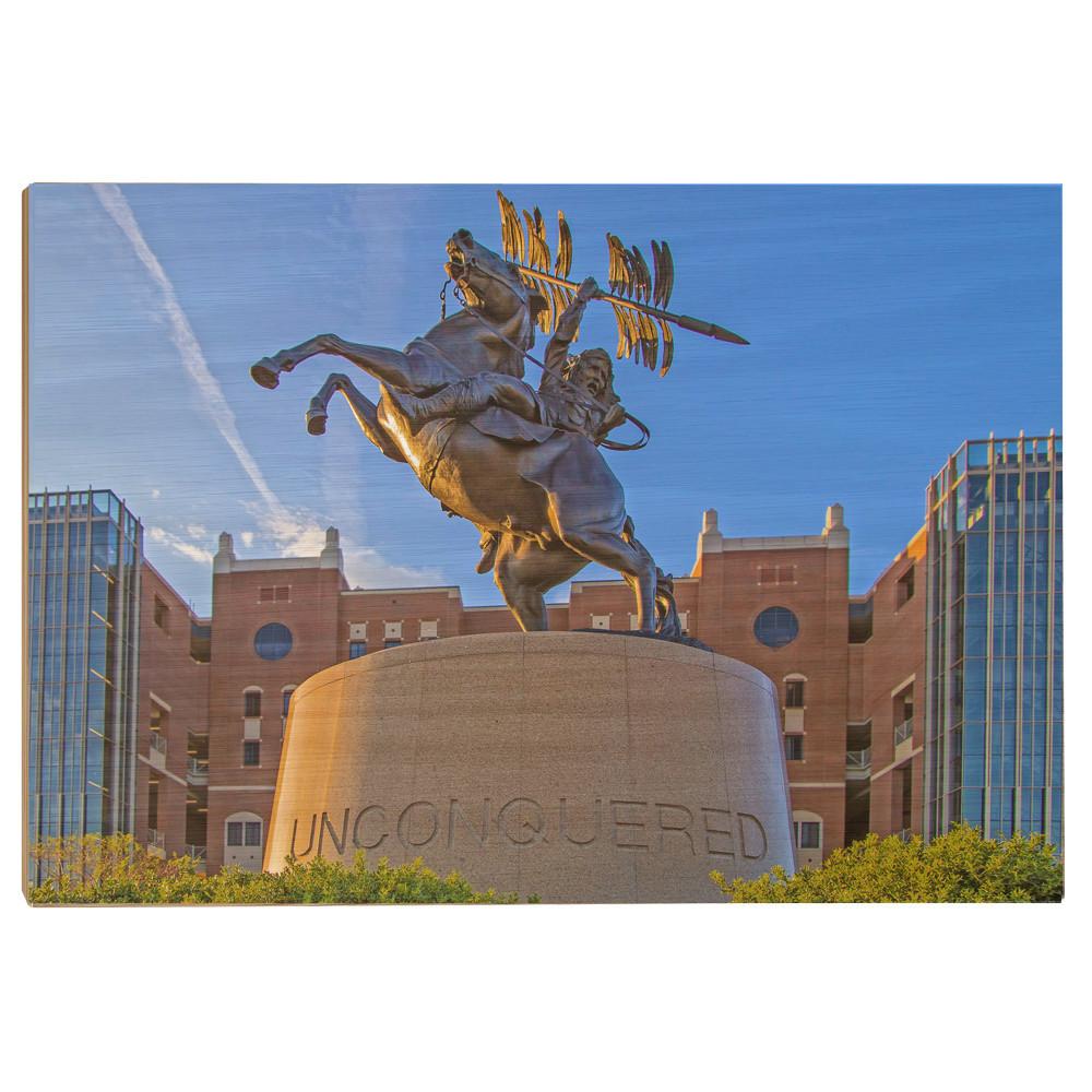 Florida State Seminoles - Unconquered Statue - College Wall Art #Canvas