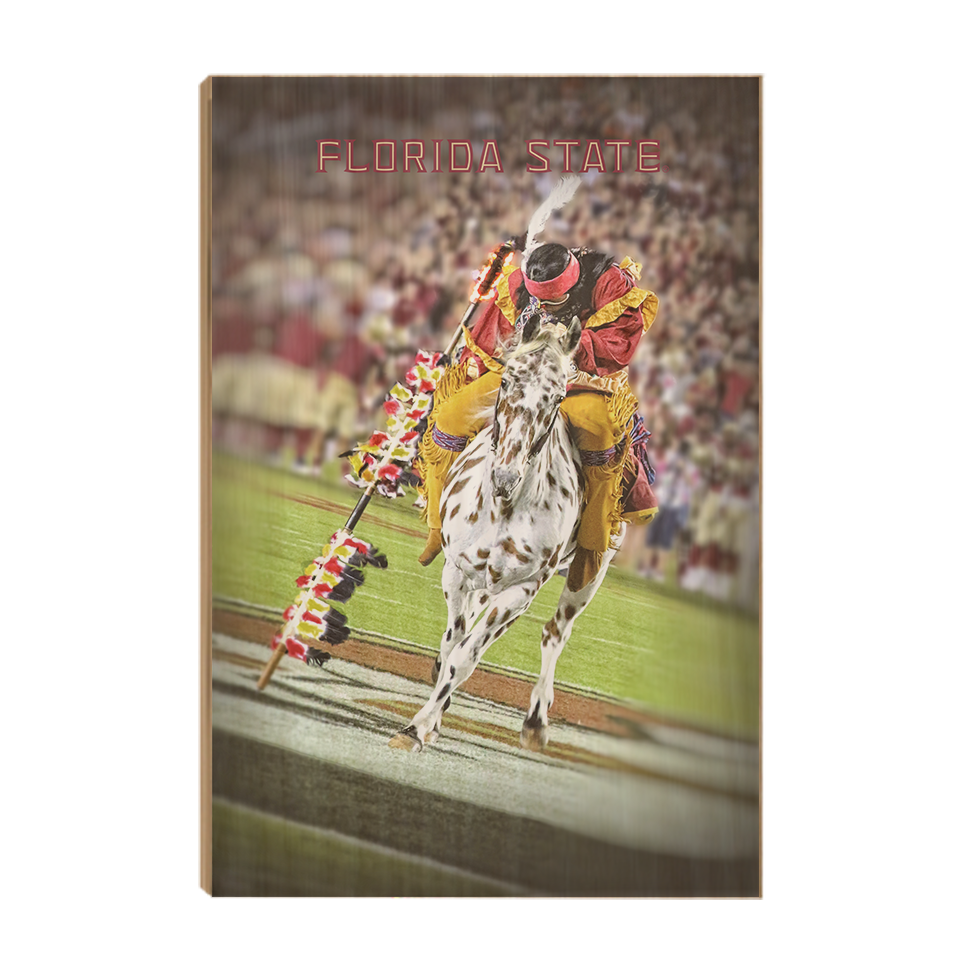 Florida State Seminoles - Florida State Osceola Spear - College Wall Art #Canvas