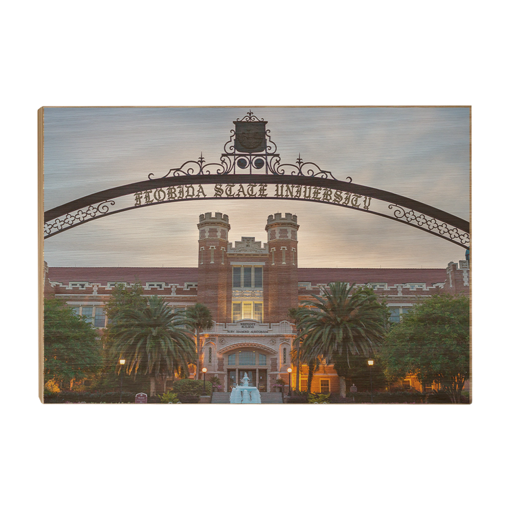 Florida State Seminoles - Westcott Blue Hour - College Wall Art #Canvas