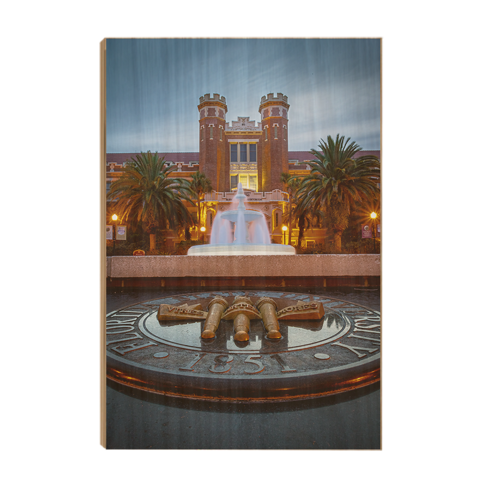 Florida State Seminoles - Westcott at Dusk - College Wall Art #Canvas