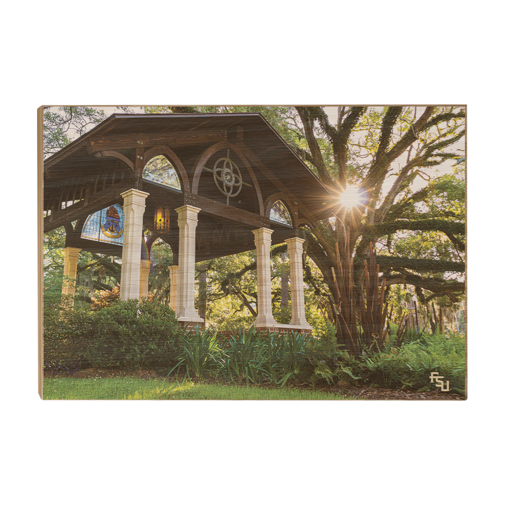 Florida State Seminoles - Gazebo at Greek Park - College Wall Art #Canvas