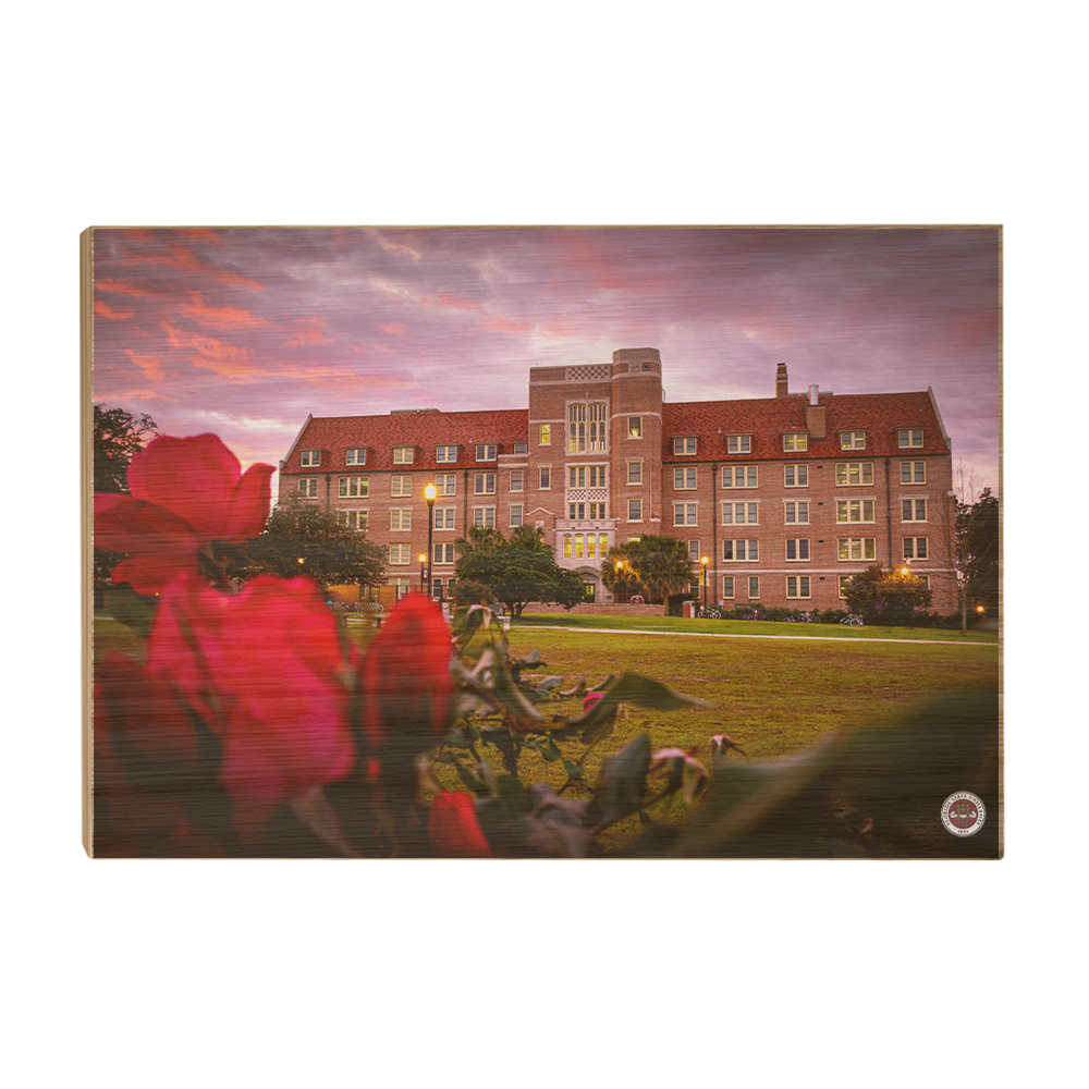 Florida State Seminoles - Red Sunrise Over Landis - College Wall Art #Canvas
