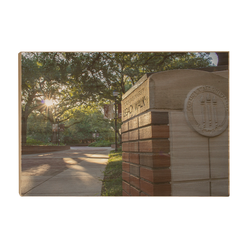 Florida State Seminoles - Legacy Walk Sunrise - College Wall Art #Canvas
