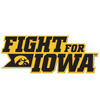 Iowa Hawkeyes - Fight for Iowa Single Layer Dimensional