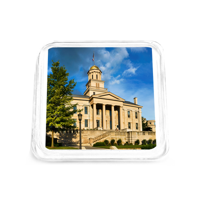 Iowa Hawkeyes - The Old Capitol Drink Coaster