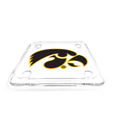 Iowa Hawkeyes - Tigerhawk Drink Coaster