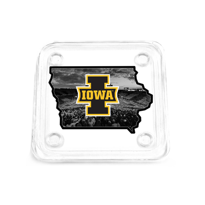 Iowa Hawkeyes - Iowa Drink Coaster