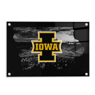 Iowa Hawkeyes - Iowa - College Wall Art #Acrylic