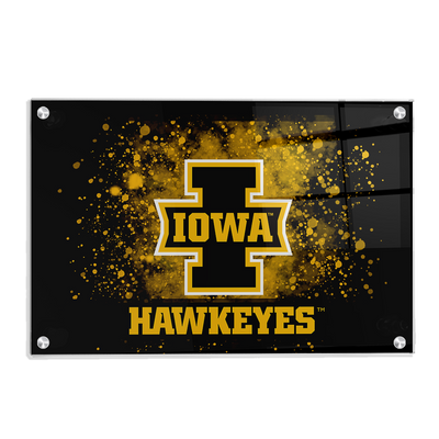 Iowa Hawkeyes - Iowa Hawkeyes - College Wall Art #Acrylic