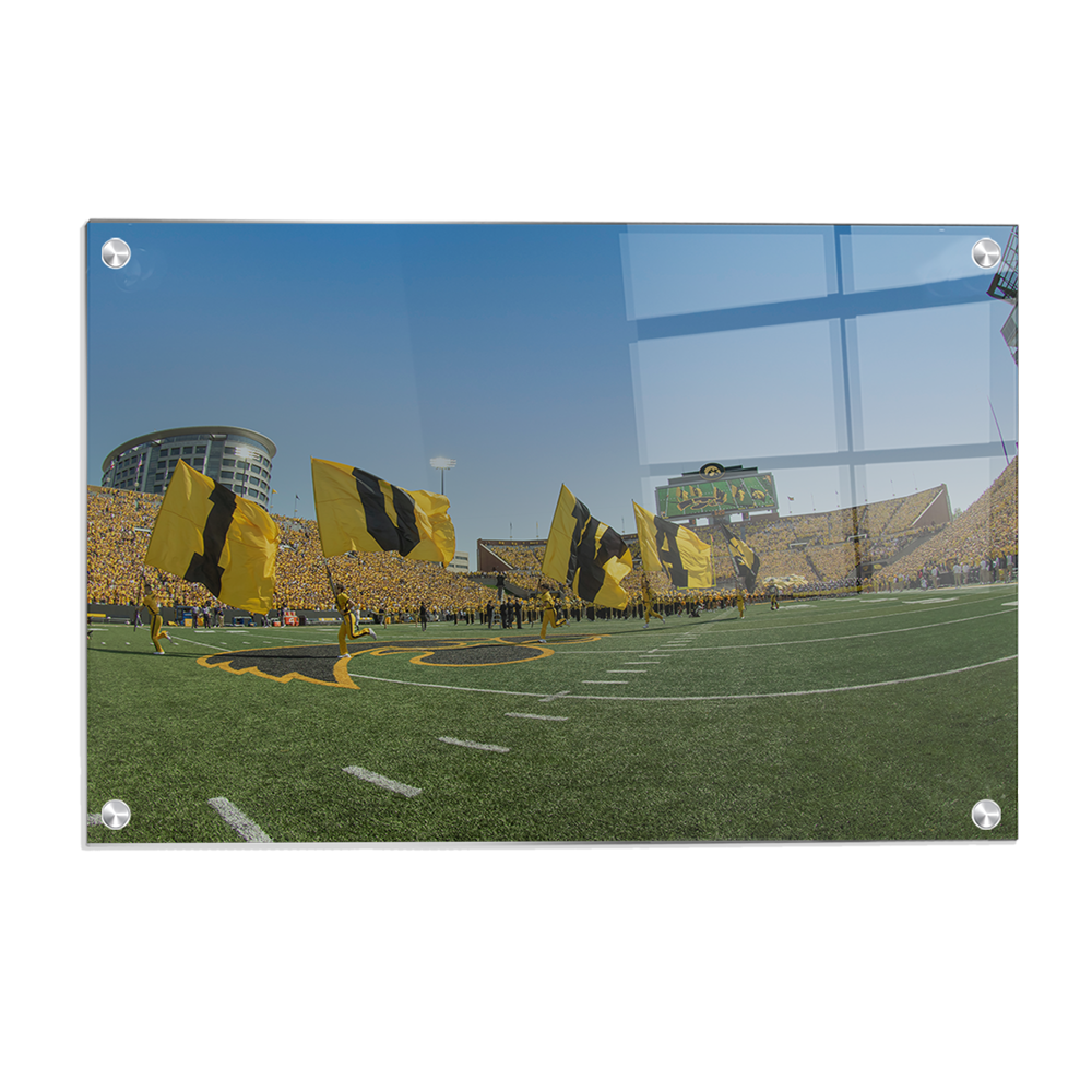 Iowa Hawkeyes - Iowa - College Wall Art #Canvas