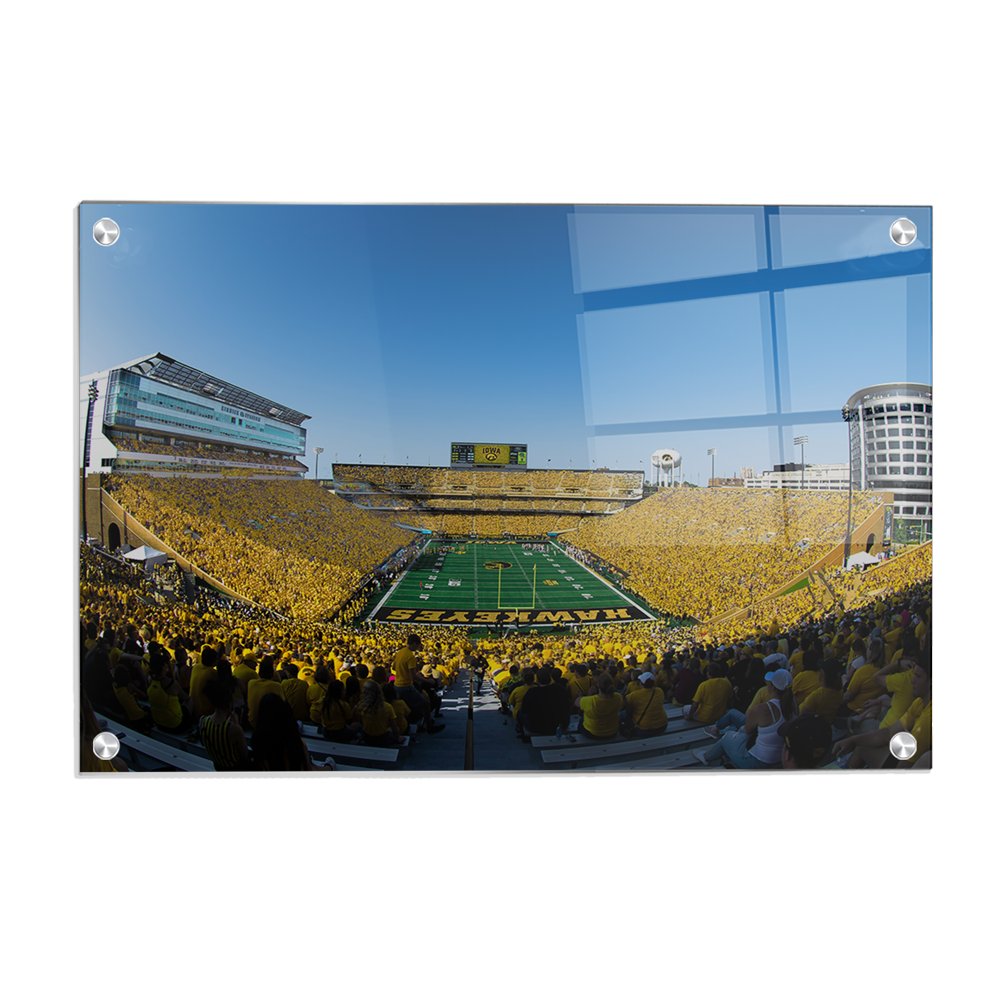 Iowa Hawkeyes - Gold Game - College Wall Art #Canvas