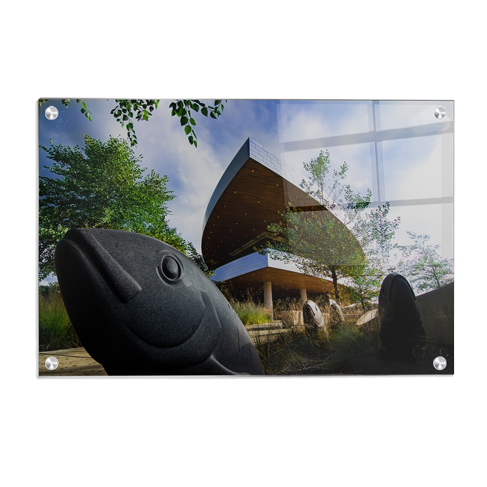 Iowa Hawkeyes - Hancher - College Wall Art #Canvas