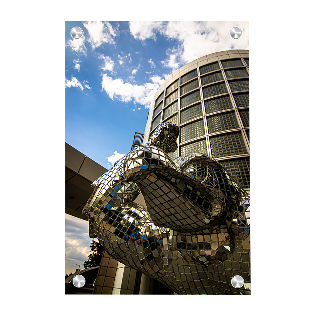 Iowa Hawkeyes - Herky Mosaic - College Wall Art #Canvas