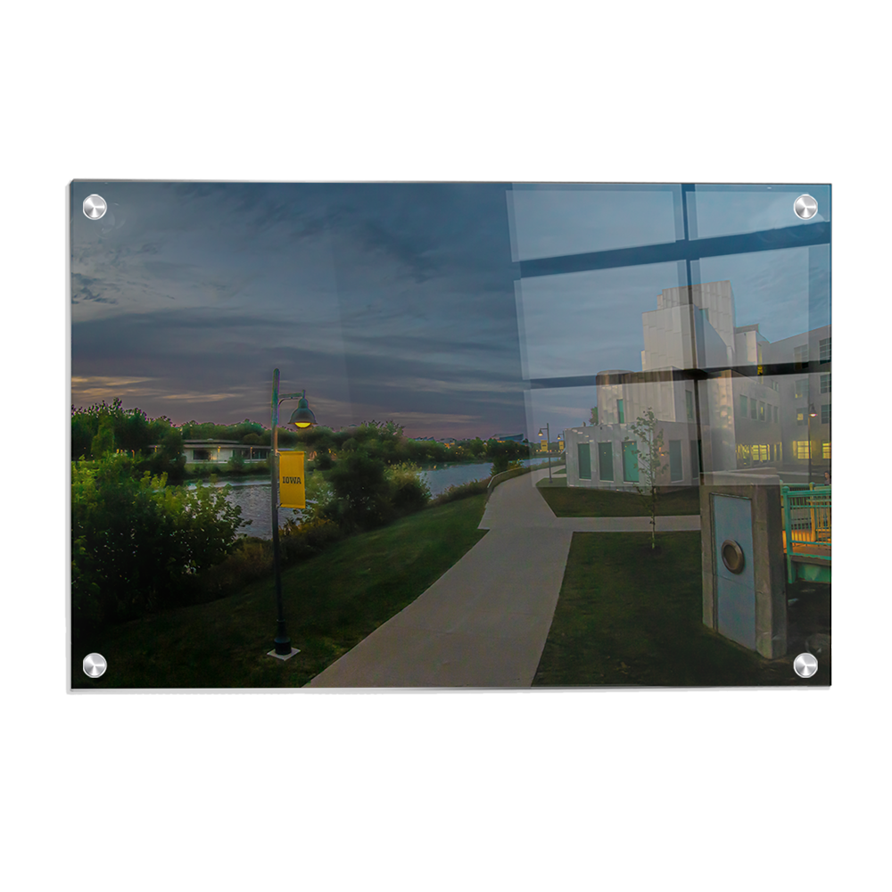 Iowa Hawkeyes - River Walk - College Wall Art #Canvas