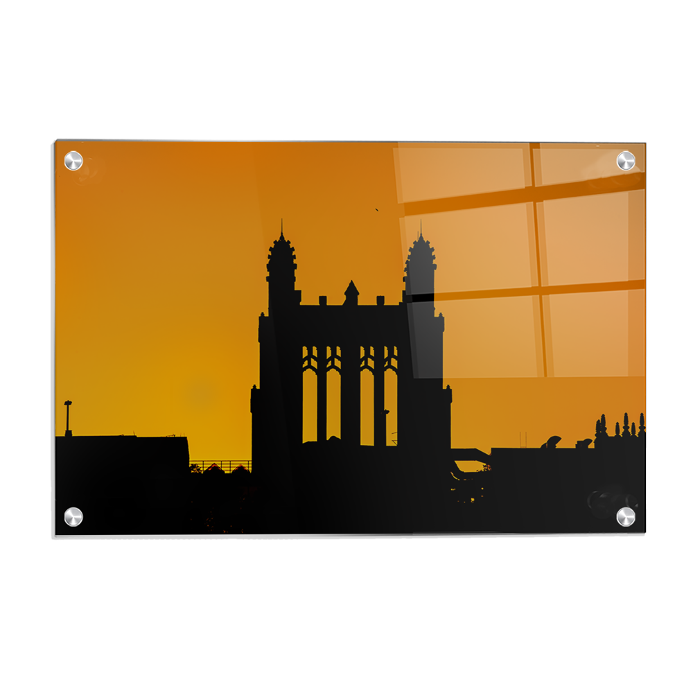 Iowa Hawkeyes - Iowa Sunset - College Wall Art #Canvas