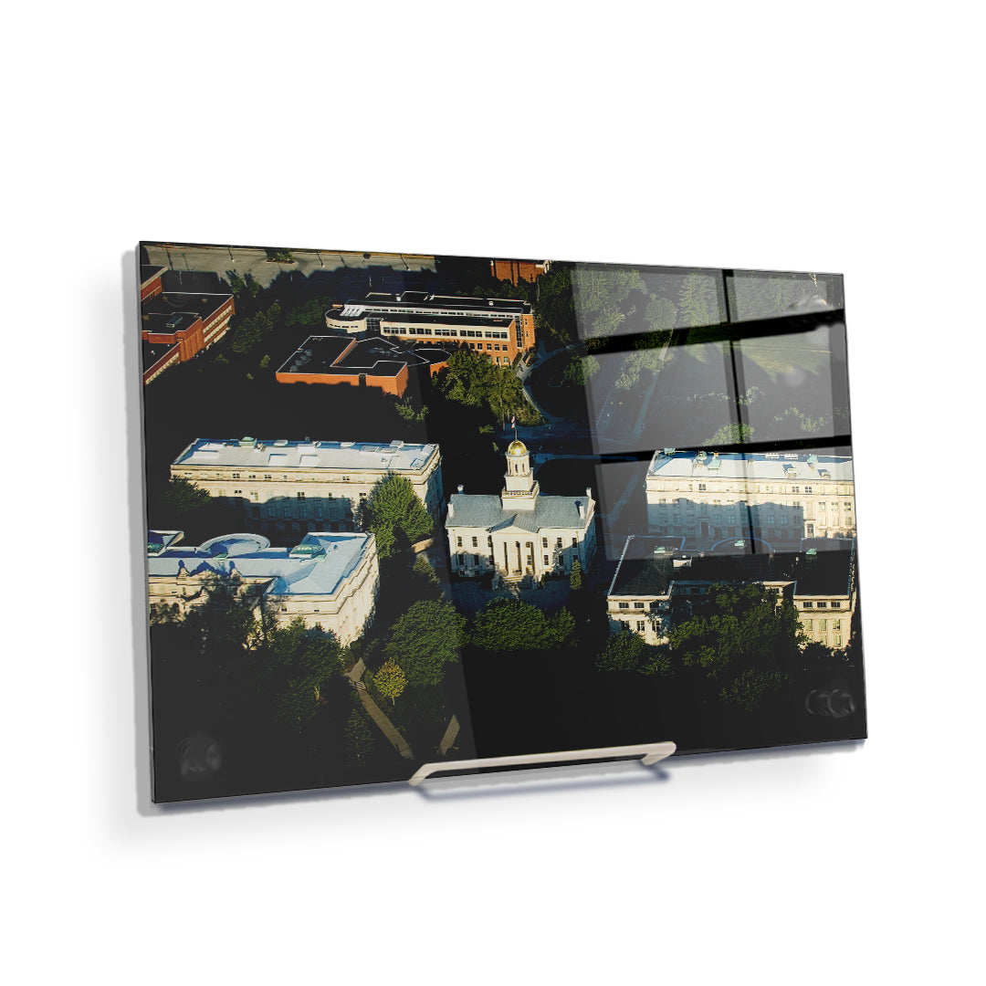 Iowa Hawkeyes - Aerial Pentacrest - College Wall Art #Canvas