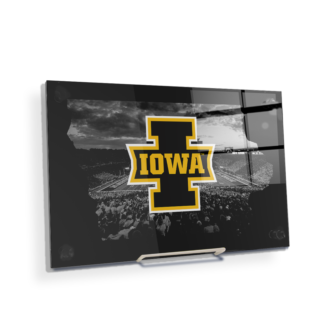 Iowa Hawkeyes - Iowa - College Wall Art #Canvas