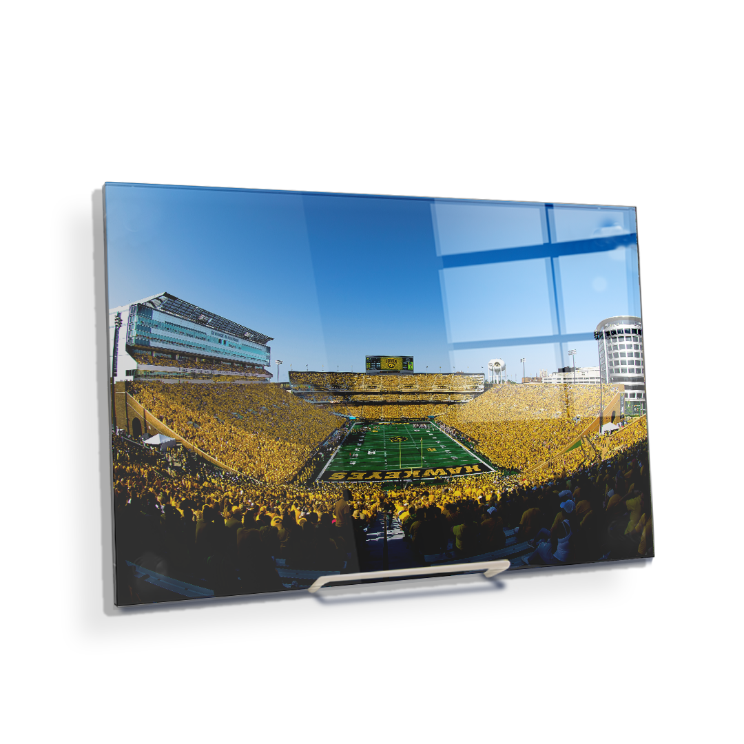 Iowa Hawkeyes - Gold Game - College Wall Art #Canvas