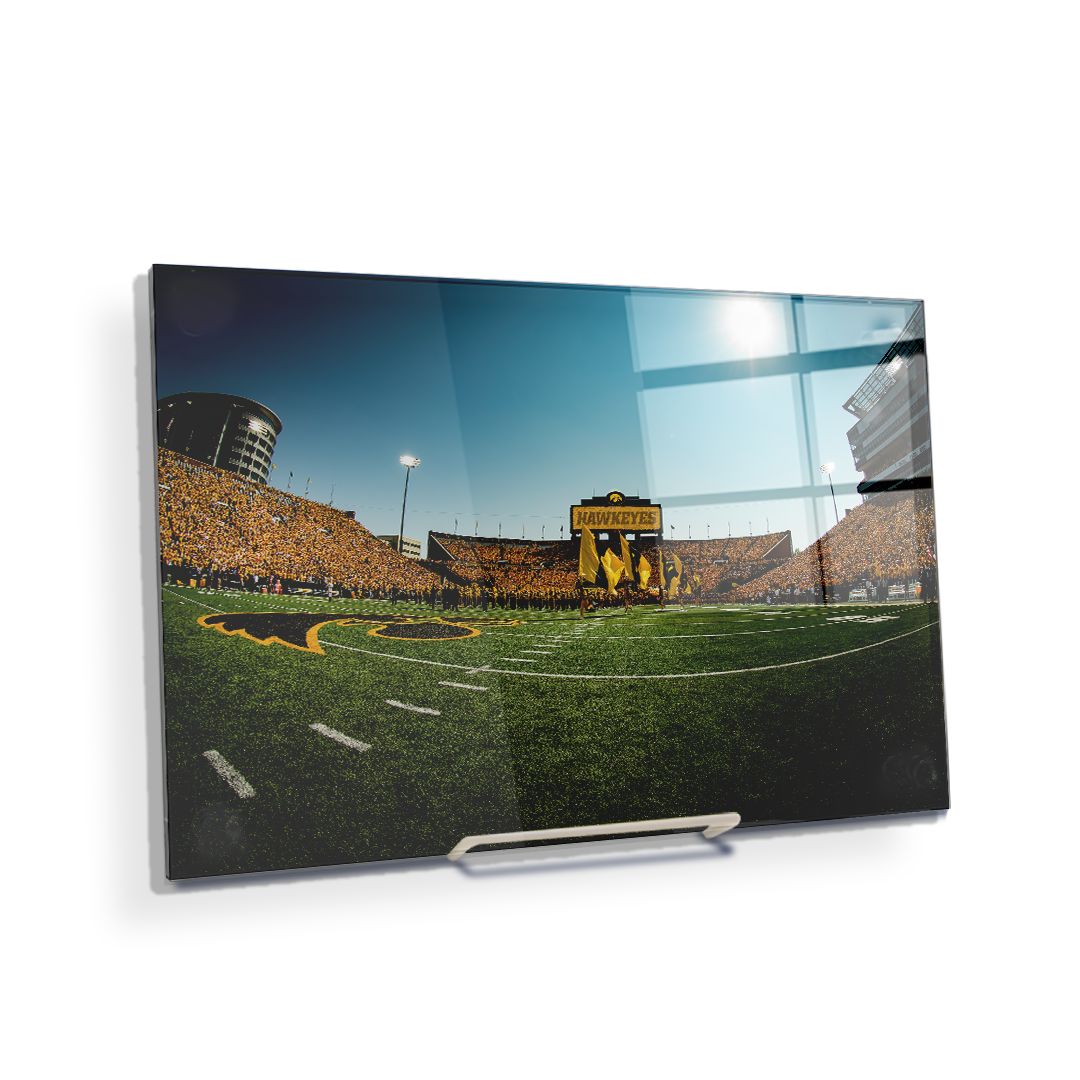 Iowa Hawkeyes - Hawkeyes Gold Game - College Wall Art #Canvas