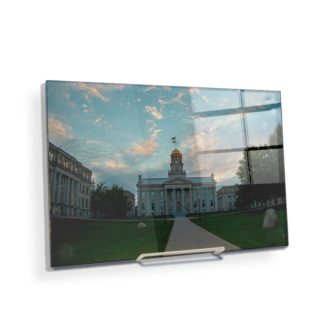 Iowa Hawkeyes - The Old Capitol - College Wall Art #Canvas